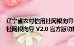 辽宁省农村信用社网银向导 V2.0 官方版（辽宁省农村信用社网银向导 V2.0 官方版功能简介）