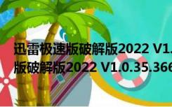 迅雷极速版破解版2022 V1.0.35.366 Win11版（迅雷极速版破解版2022 V1.0.35.366 Win11版功能简介）