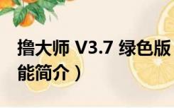 撸大师 V3.7 绿色版（撸大师 V3.7 绿色版功能简介）