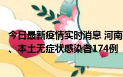 今日最新疫情实时消息 河南11月5日新增本土确诊病例16例、本土无症状感染者174例