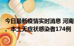 今日最新疫情实时消息 河南11月5日新增本土确诊病例16例、本土无症状感染者174例