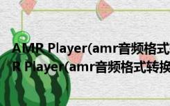 AMR Player(amr音频格式转换器) V1.4 汉化免费版（AMR Player(amr音频格式转换器) V1.4 汉化免费版功能简介）