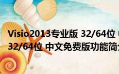 Visio2013专业版 32/64位 中文免费版（Visio2013专业版 32/64位 中文免费版功能简介）