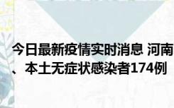 今日最新疫情实时消息 河南11月5日新增本土确诊病例16例、本土无症状感染者174例