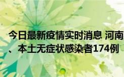 今日最新疫情实时消息 河南11月5日新增本土确诊病例16例、本土无症状感染者174例