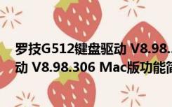 罗技G512键盘驱动 V8.98.306 Mac版（罗技G512键盘驱动 V8.98.306 Mac版功能简介）