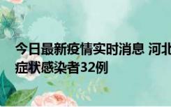 今日最新疫情实时消息 河北11月6日新增确诊病例1例、无症状感染者32例