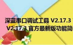 深蓝串口调试工具 V2.17.3 官方最新版（深蓝串口调试工具 V2.17.3 官方最新版功能简介）