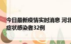 今日最新疫情实时消息 河北11月6日新增确诊病例1例、无症状感染者32例