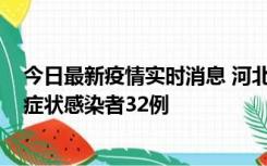 今日最新疫情实时消息 河北11月6日新增确诊病例1例、无症状感染者32例