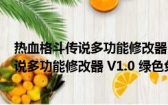 热血格斗传说多功能修改器 V1.0 绿色免费版（热血格斗传说多功能修改器 V1.0 绿色免费版功能简介）