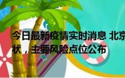 今日最新疫情实时消息 北京通州区新增1例确诊和2例无症状，主要风险点位公布