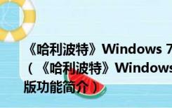 《哈利波特》Windows 7幻灯片主题 简体中文绿色免费版（《哈利波特》Windows 7幻灯片主题 简体中文绿色免费版功能简介）