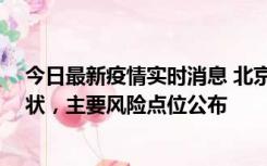 今日最新疫情实时消息 北京通州区新增1例确诊和2例无症状，主要风险点位公布