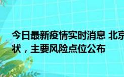 今日最新疫情实时消息 北京通州区新增1例确诊和2例无症状，主要风险点位公布