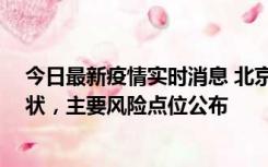 今日最新疫情实时消息 北京通州区新增1例确诊和2例无症状，主要风险点位公布