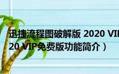 迅捷流程图破解版 2020 VIP免费版（迅捷流程图破解版 2020 VIP免费版功能简介）