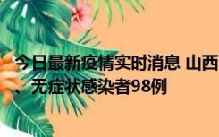 今日最新疫情实时消息 山西11月7日新增本土确诊病例33例、无症状感染者98例