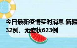 今日最新疫情实时消息 新疆维吾尔自治区11月7日新增确诊32例、无症状623例