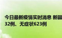 今日最新疫情实时消息 新疆维吾尔自治区11月7日新增确诊32例、无症状623例