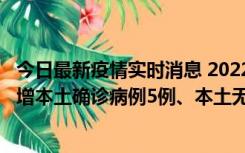 今日最新疫情实时消息 2022年11月7日0时至24时山东省新增本土确诊病例5例、本土无症状感染者58例