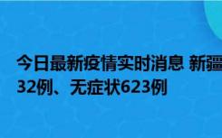 今日最新疫情实时消息 新疆维吾尔自治区11月7日新增确诊32例、无症状623例