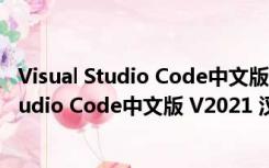 Visual Studio Code中文版 V2021 汉化免费版（Visual Studio Code中文版 V2021 汉化免费版功能简介）