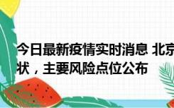 今日最新疫情实时消息 北京通州区新增1例确诊和2例无症状，主要风险点位公布