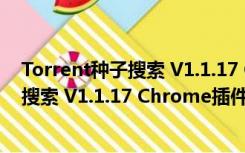 Torrent种子搜索 V1.1.17 Chrome插件版（Torrent种子搜索 V1.1.17 Chrome插件版功能简介）