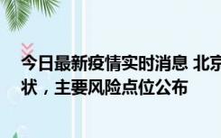 今日最新疫情实时消息 北京通州区新增1例确诊和2例无症状，主要风险点位公布