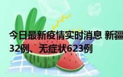 今日最新疫情实时消息 新疆维吾尔自治区11月7日新增确诊32例、无症状623例