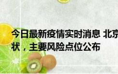 今日最新疫情实时消息 北京通州区新增1例确诊和2例无症状，主要风险点位公布