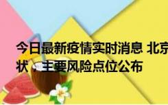 今日最新疫情实时消息 北京通州区新增1例确诊和2例无症状，主要风险点位公布