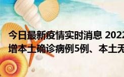 今日最新疫情实时消息 2022年11月7日0时至24时山东省新增本土确诊病例5例、本土无症状感染者58例