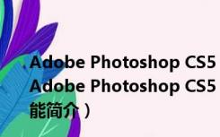 Adobe Photoshop CS5 V12.0.2 64位 中文绿色破解版（Adobe Photoshop CS5 V12.0.2 64位 中文绿色破解版功能简介）