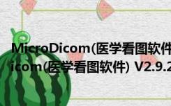 MicroDicom(医学看图软件) V2.9.2 绿色免费版（MicroDicom(医学看图软件) V2.9.2 绿色免费版功能简介）