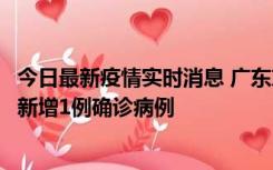 今日最新疫情实时消息 广东东莞：11月8日0-15时，大朗镇新增1例确诊病例