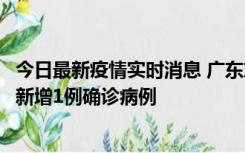 今日最新疫情实时消息 广东东莞：11月8日0-15时，大朗镇新增1例确诊病例