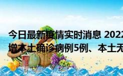 今日最新疫情实时消息 2022年11月7日0时至24时山东省新增本土确诊病例5例、本土无症状感染者58例