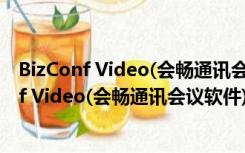 BizConf Video(会畅通讯会议软件) V5.0 官方版（BizConf Video(会畅通讯会议软件) V5.0 官方版功能简介）