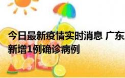 今日最新疫情实时消息 广东东莞：11月8日0-15时，大朗镇新增1例确诊病例