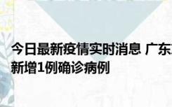 今日最新疫情实时消息 广东东莞：11月8日0-15时，大朗镇新增1例确诊病例