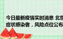 今日最新疫情实时消息 北京昌平新增4名确诊病例和4名无症状感染者，风险点位公布