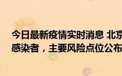 今日最新疫情实时消息 北京通州新增1例确诊和4例无症状感染者，主要风险点位公布