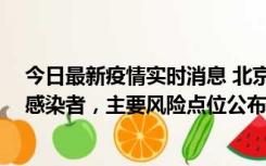 今日最新疫情实时消息 北京通州新增1例确诊和4例无症状感染者，主要风险点位公布