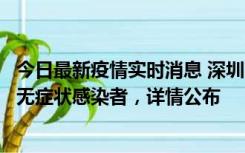 今日最新疫情实时消息 深圳11月8日新增1例确诊病例和2例无症状感染者，详情公布