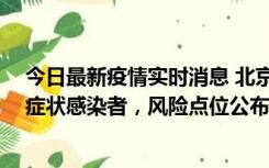 今日最新疫情实时消息 北京昌平新增4名确诊病例和4名无症状感染者，风险点位公布