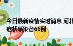 今日最新疫情实时消息 河北11月8日新增确诊病例1例、无症状感染者66例