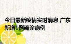 今日最新疫情实时消息 广东东莞：11月8日0-15时，大朗镇新增1例确诊病例