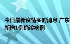 今日最新疫情实时消息 广东东莞：11月8日0-15时，大朗镇新增1例确诊病例